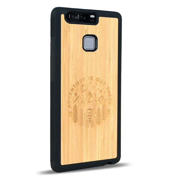 Coque Huawei P9 - Le Bivouac - Coque en bois