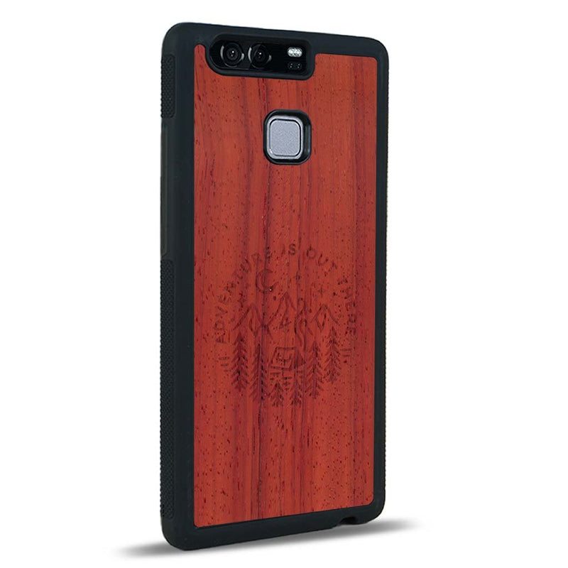 Coque Huawei P9 - Le Bivouac - Coque en bois