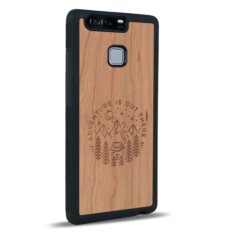 Coque Huawei P9 - Le Bivouac - Coque en bois