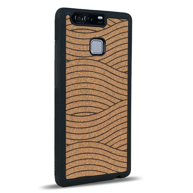 Coque Huawei P9 - Le Wavy Style - Coque en bois