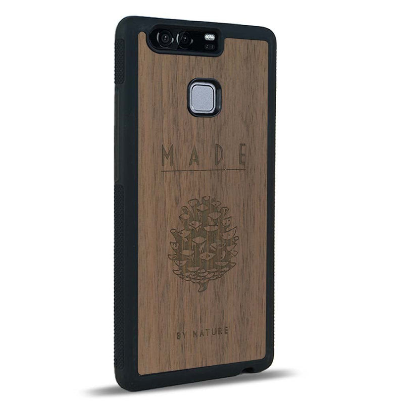 Coque Huawei P9 - Made By Nature - Coque en bois