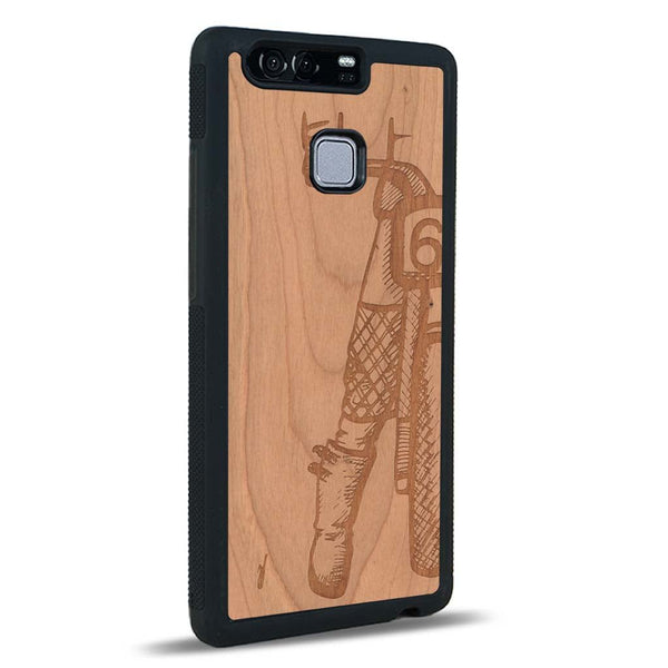 Coque Huawei P9 - On The Road - Coque en bois