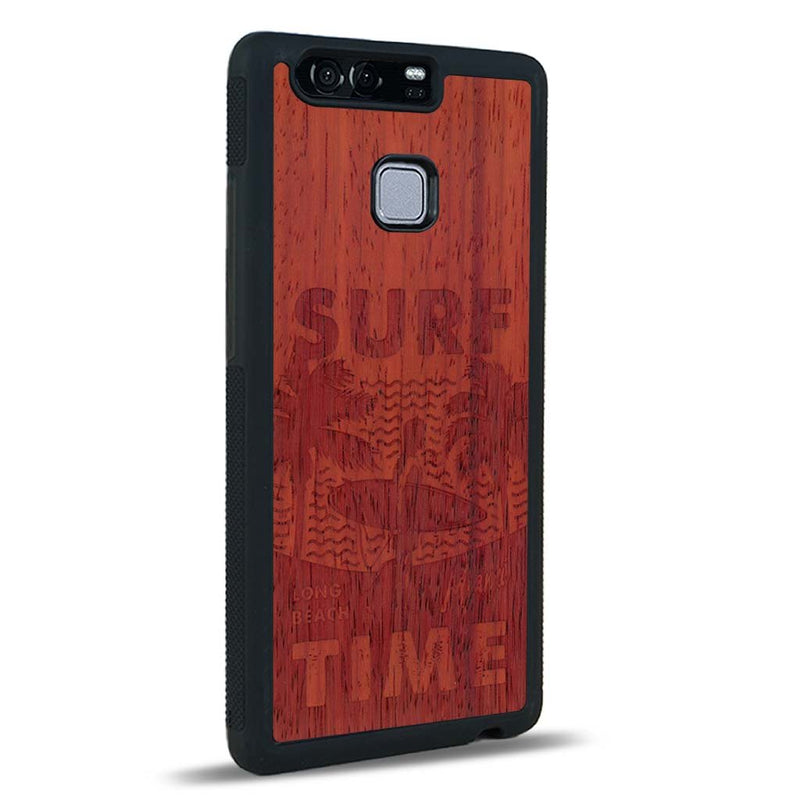 Coque Huawei P9 - Surf Time - Coque en bois