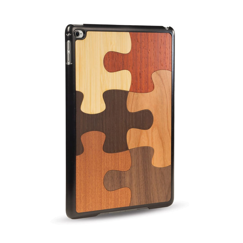 Coque Ipad - Puzzle - Coque en bois