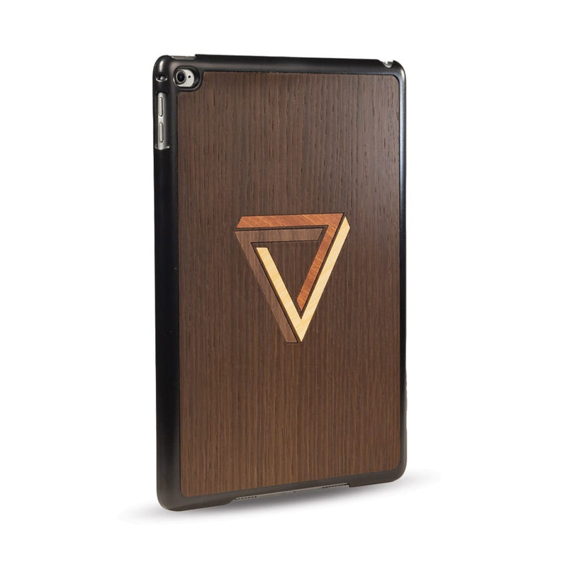 Coque Ipad - Triangle de Penrose - Coque en bois