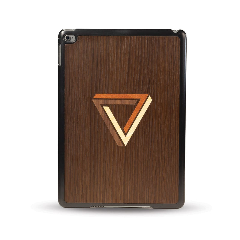 Coque Ipad - Triangle de Penrose - Coque en bois