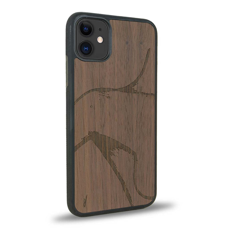 Coque iPhone 11 - La Shoulder - Coque en bois