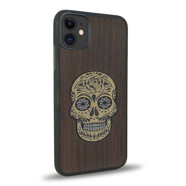 Coque iPhone 11 - La Skull - Coque en bois