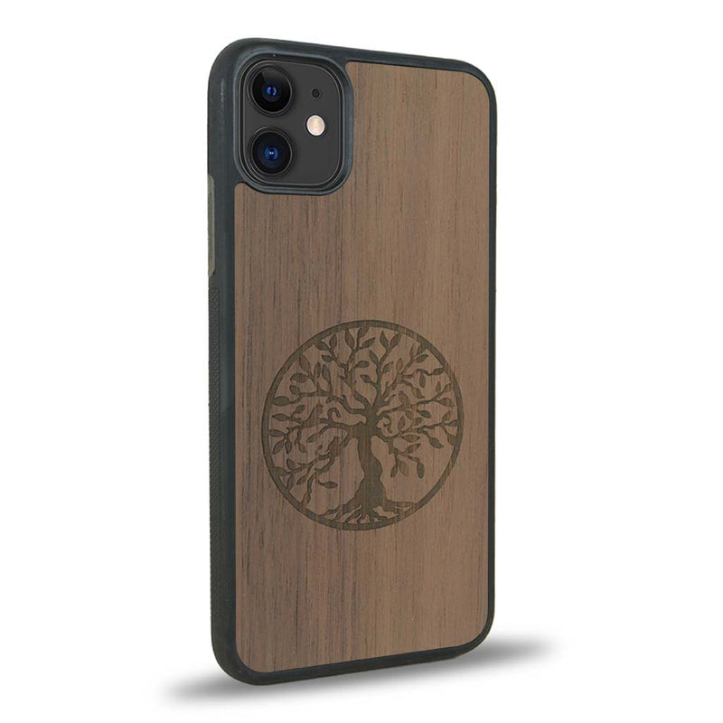 Coque iPhone 11 - L'Arbre de Vie - Coque en bois