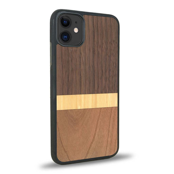 Coque iPhone 11 - L'Horizon - Coque en bois