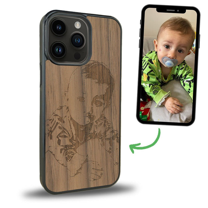 Coque iPhone 11 Pro - La Personnalisable - Coque en bois