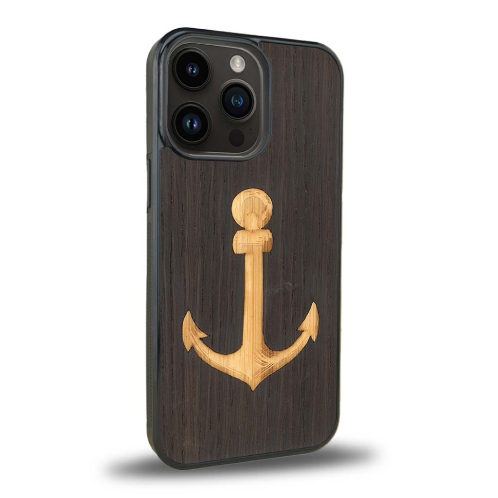 Coque iPhone 11 Pro Max - L'Ancre - Coque en bois