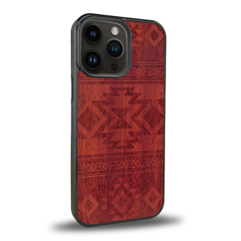 Coque iPhone 11 Pro Max - L'Aztec - Coque en bois