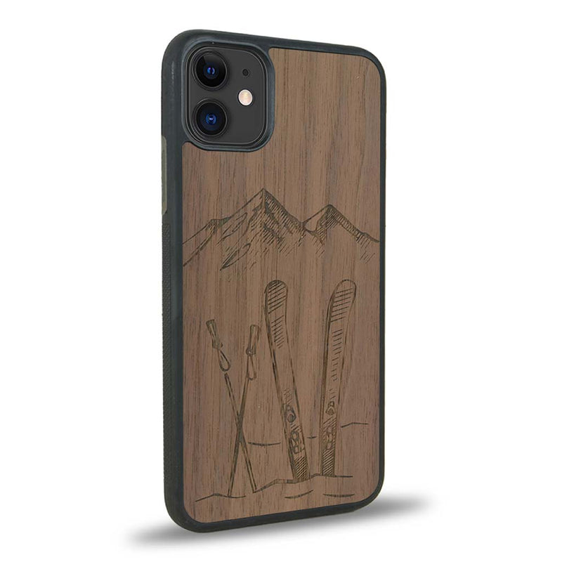 Coque iPhone 11 - Surf Time - Coque en bois