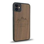 Coque iPhone 12 - En Altitude - Coque en bois