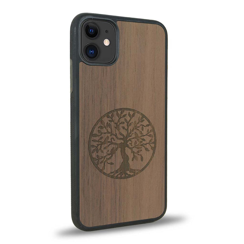 Coque iPhone 12 - L'Arbre de Vie - Coque en bois