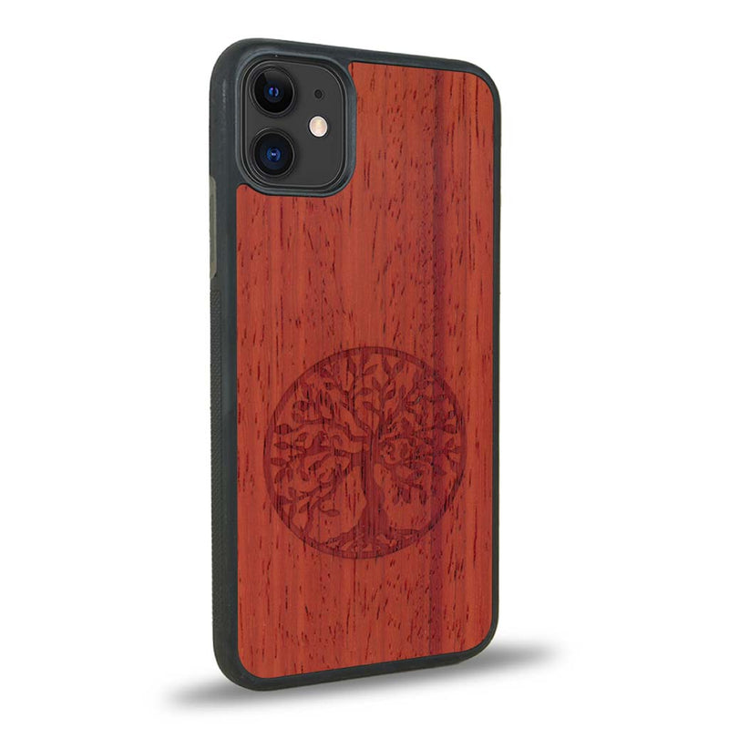 Coque iPhone 12 - L'Arbre de Vie - Coque en bois