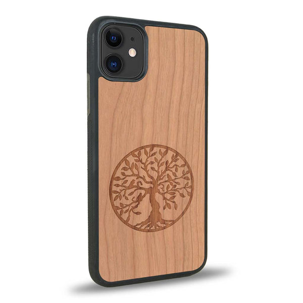 Coque iPhone 12 - L'Arbre de Vie - Coque en bois