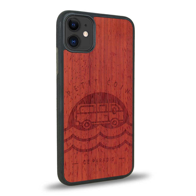 Coque iPhone 12 - Le Petit Coin de Paradis - Coque en bois