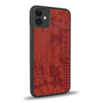 Coque iPhone 12 Mini - Le Tigre - Coque en bois