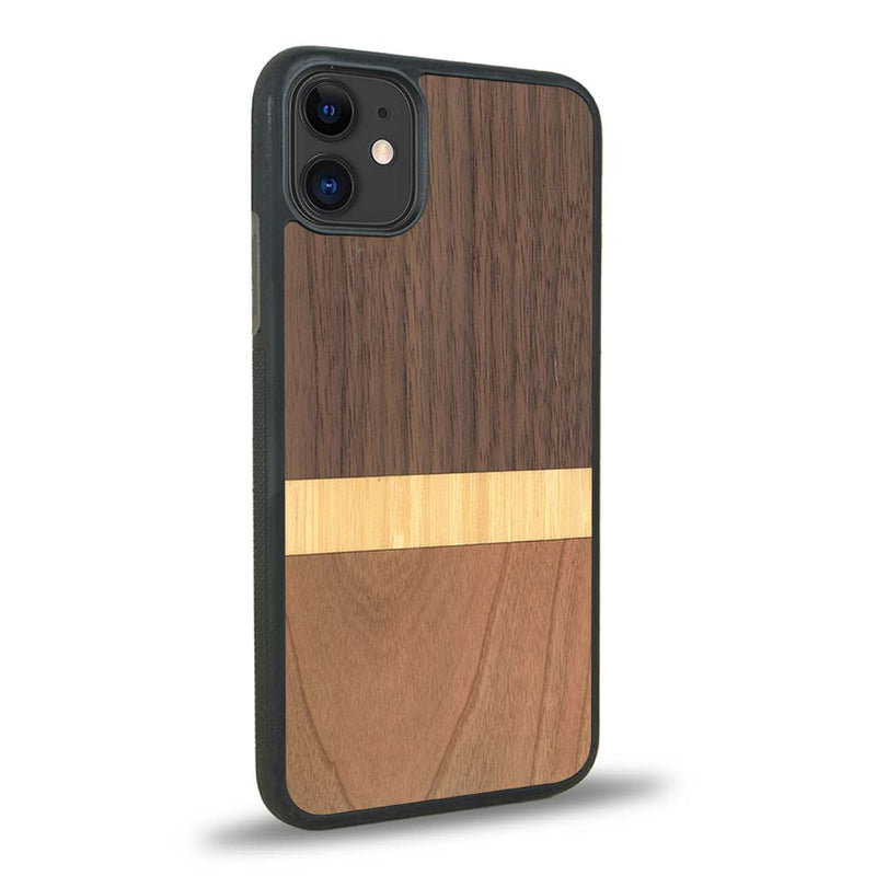 Coque iPhone 12 Mini - L'Horizon - Coque en bois