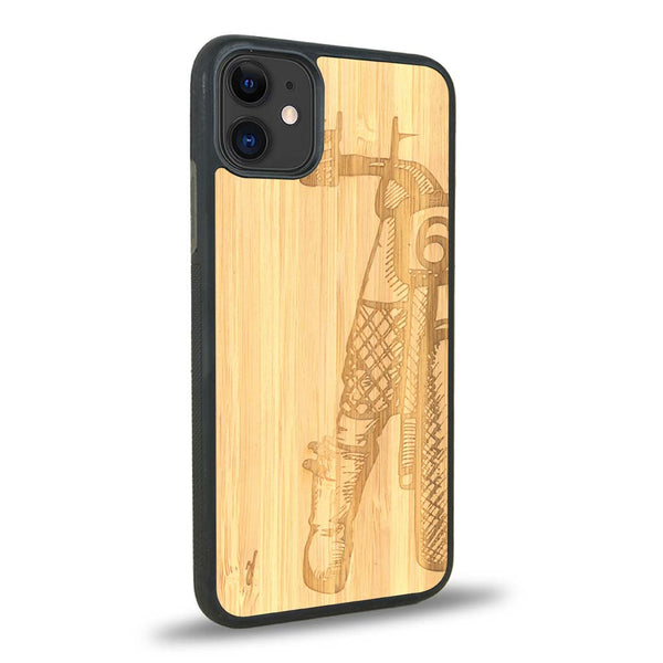 Coque iPhone 12 Mini - On The Road - Coque en bois