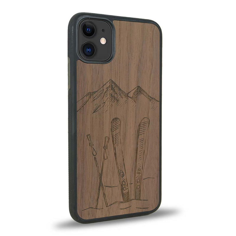 Coque iPhone 12 Mini - Surf Time - Coque en bois