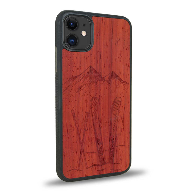 Coque iPhone 12 Mini - Surf Time - Coque en bois