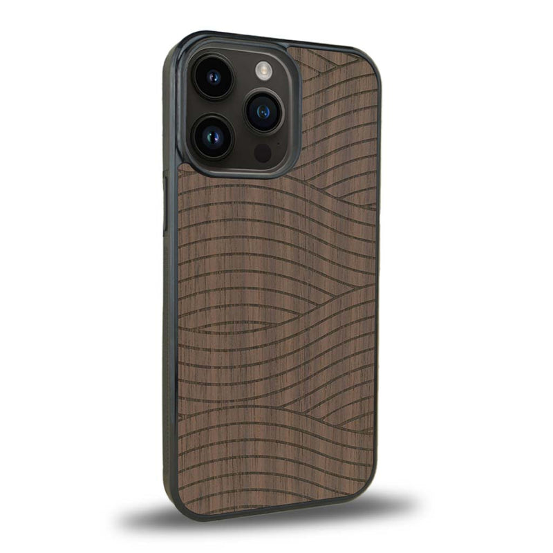 Coque iPhone 12 Pro Max - Le Wavy Style - Coque en bois