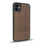 Coque iPhone 12 - Sunset Lovers - Coque en bois