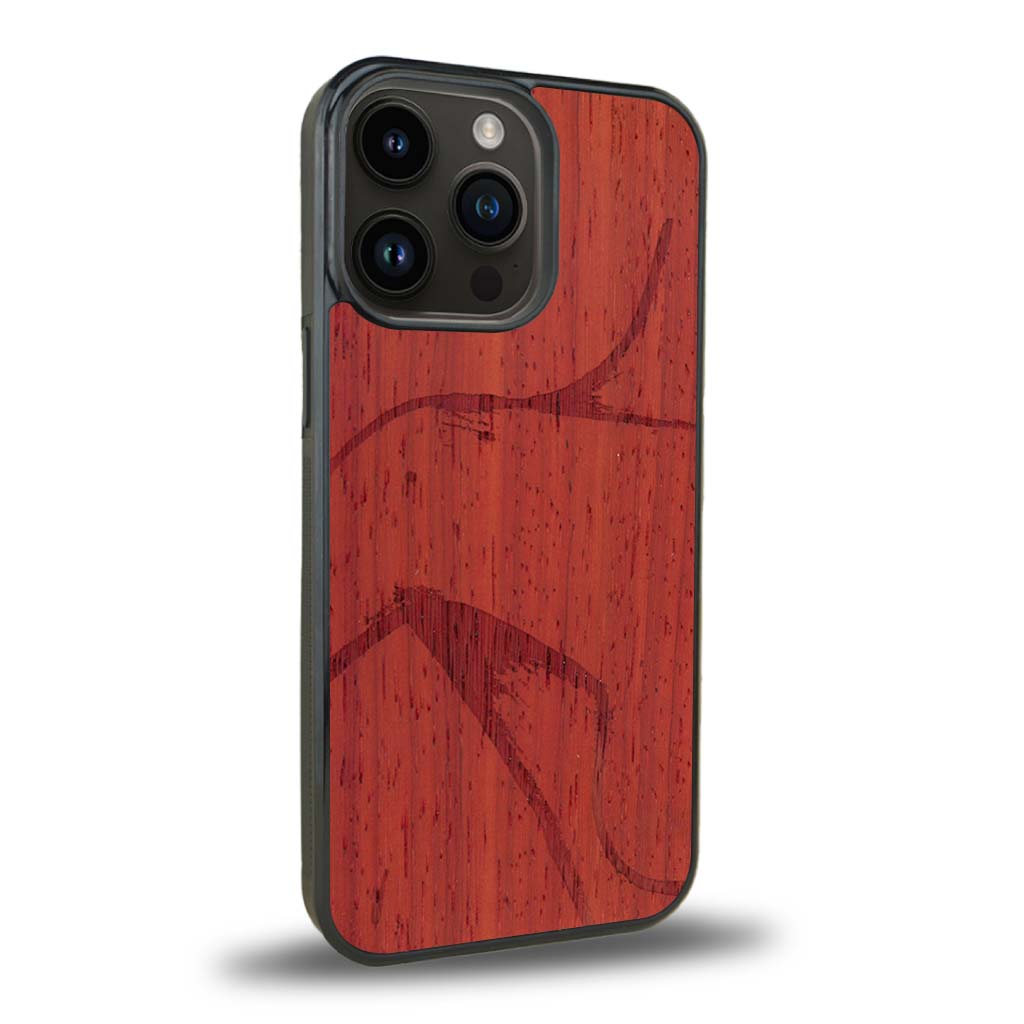 Coque iPhone 13 Pro - La Shoulder - Coque en bois