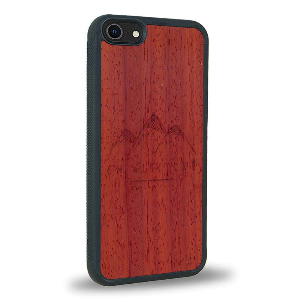 Coque iPhone 5 / 5s - En Altitude - Coque en bois