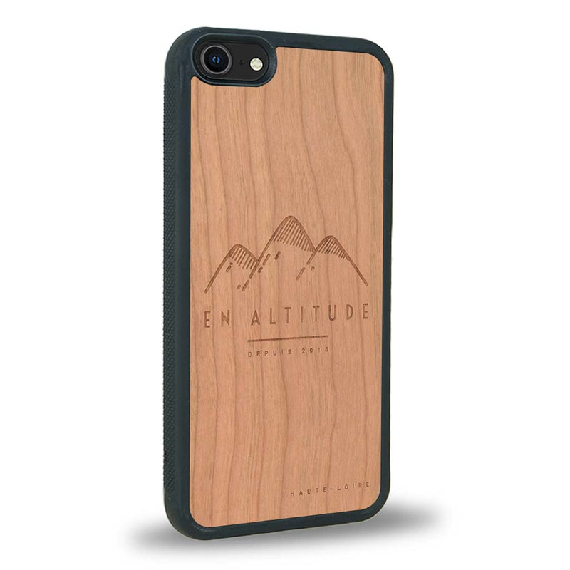 Coque iPhone 5 / 5s - En Altitude - Coque en bois