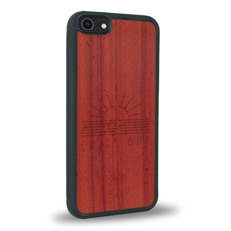 Coque iPhone 5 / 5s - La Chill Out - Coque en bois