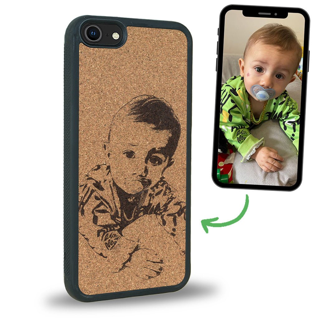 Coque iPhone 5 / 5s - La Personnalisable - Coque en bois