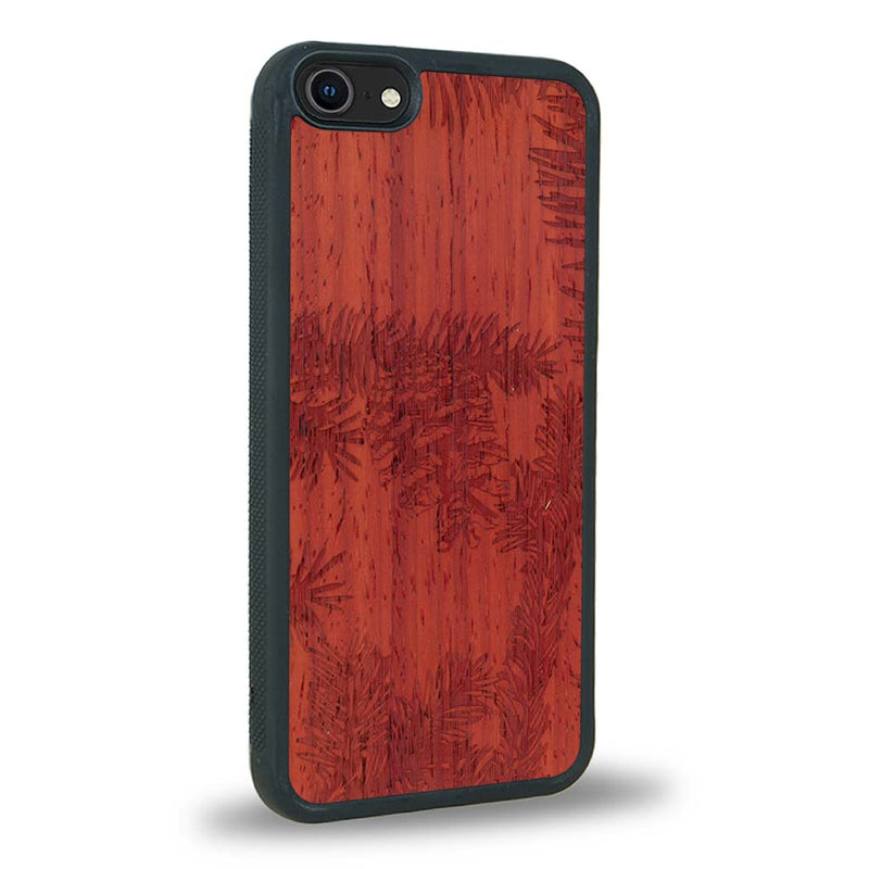 Coque iPhone 5 / 5s - La Pomme de Pin - Coque en bois
