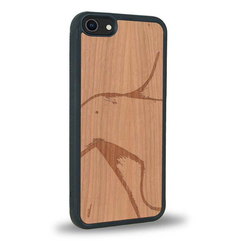 Coque iPhone 5 / 5s - La Shoulder - Coque en bois