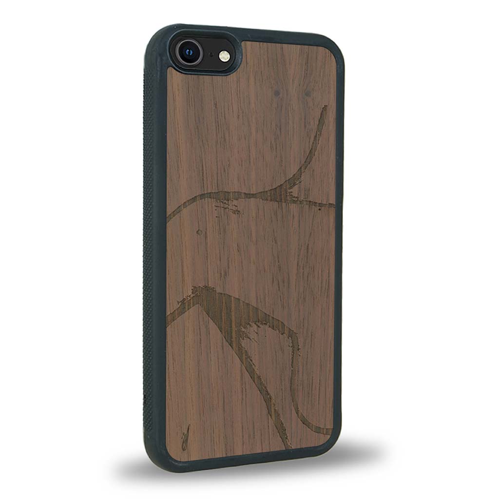 Coque iPhone 5 / 5s - La Shoulder - Coque en bois
