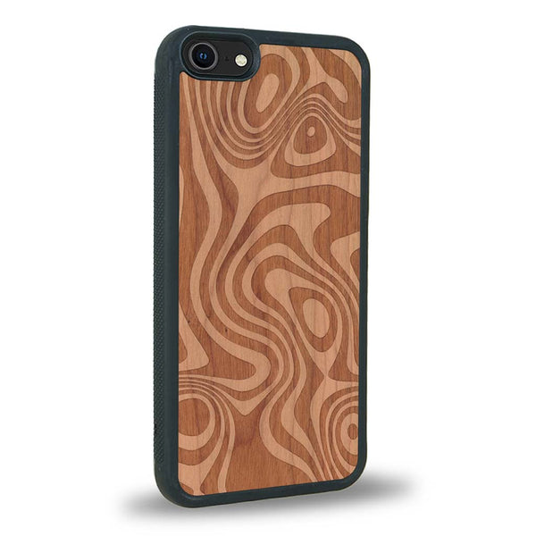Coque iPhone 5 / 5s - L'Abstract - Coque en bois