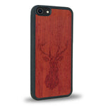 Coque iPhone 5 / 5s - Le Cerf - Coque en bois