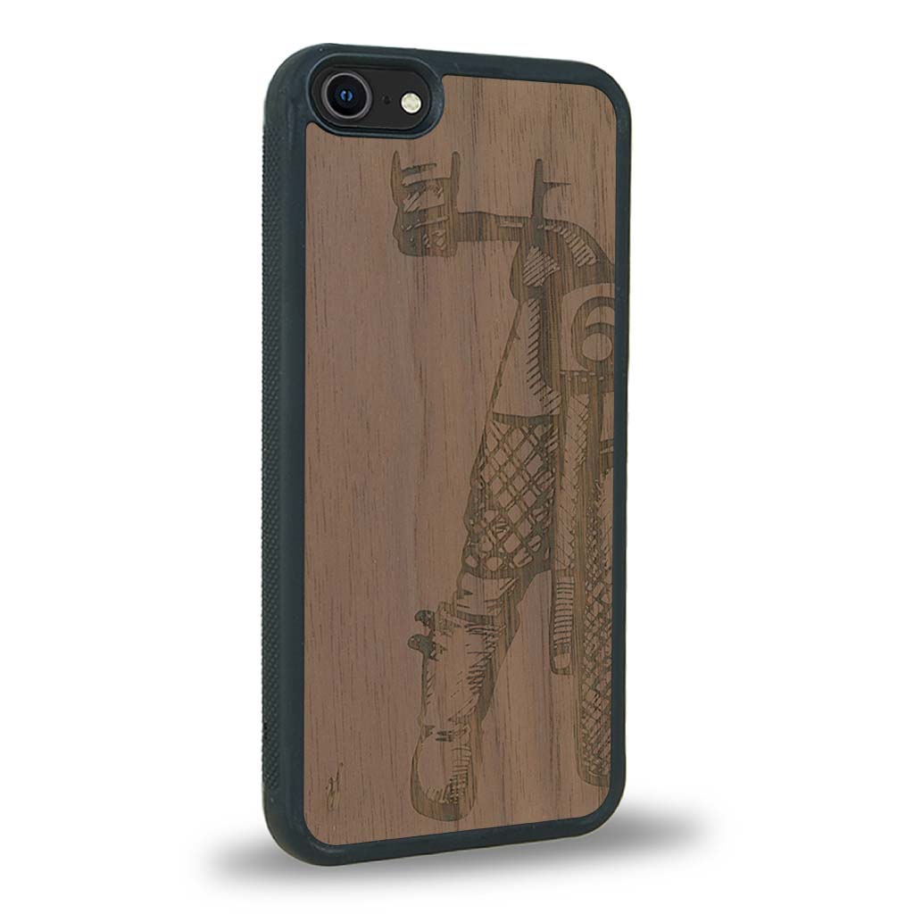 Coque iPhone 5 / 5s - On The Road - Coque en bois