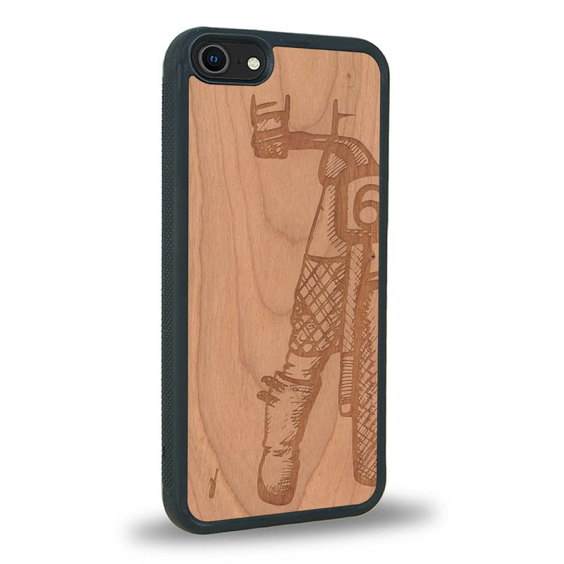 Coque iPhone 5 / 5s - On The Road - Coque en bois