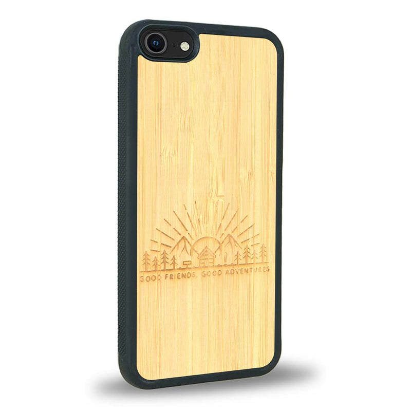 Coque iPhone 5 / 5s - Sunset Lovers - Coque en bois