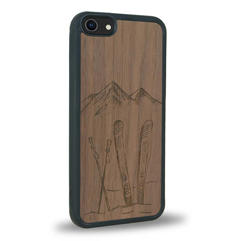 Coque iPhone 5 / 5s - Surf Time - Coque en bois