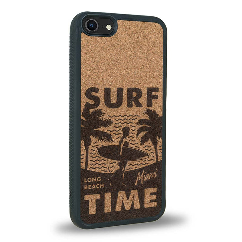 Coque iPhone 5 / 5s - Surf Time - Coque en bois