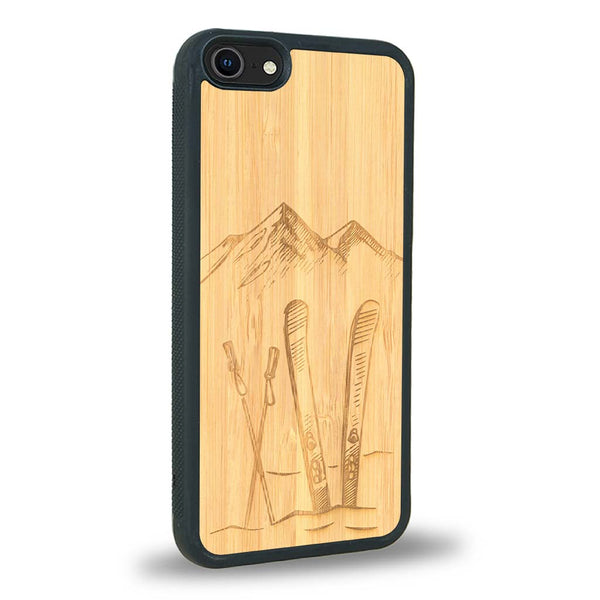 Coque iPhone 5 / 5s - Surf Time - Coque en bois