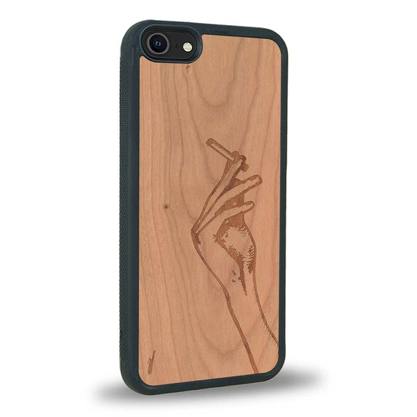 Coque iPhone 6 / 6s - La Garçonne - Coque en bois