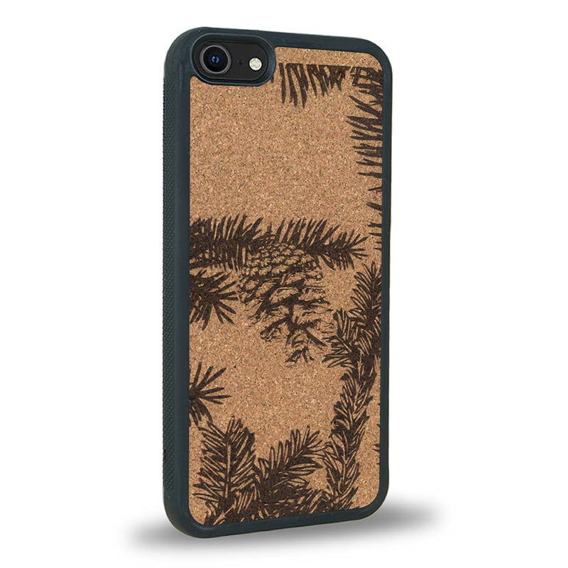 Coque iPhone 6 / 6s - La Pomme de Pin - Coque en bois