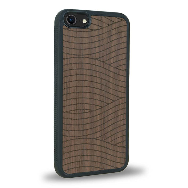 Coque iPhone 6 / 6s - Le Wavy Style - Coque en bois