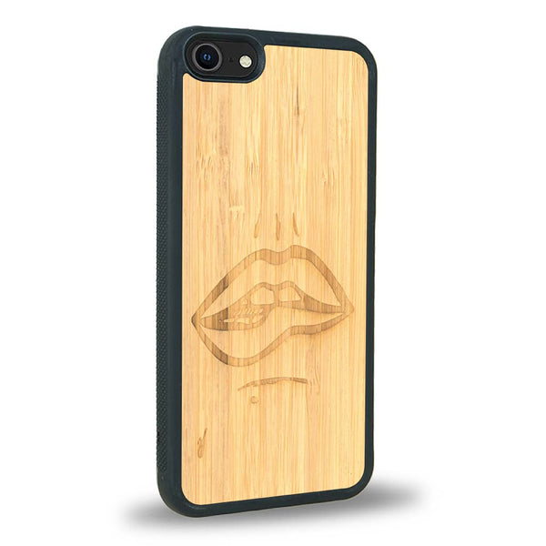 Coque iPhone 6 / 6s - The Kiss - Coque en bois